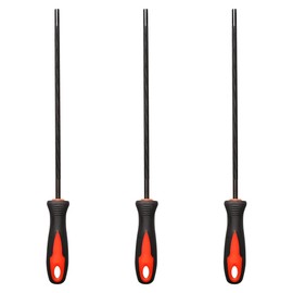 GLADFRESIT 3Pcs Chainsaw Chain Sharpening File, 5.5 mm Round Chainsaw Sharpener, High Hardness Chainsaw File for Chainsaw Chain