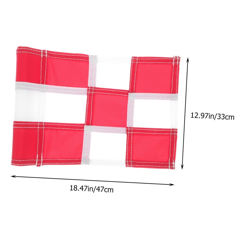 BESPORTBLE 4pcs Golfing Court Flag Bright Golfing Goal Prop Durable