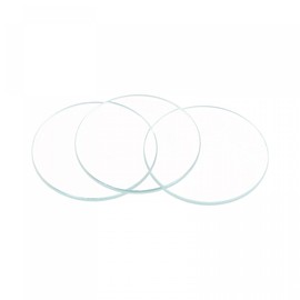 uxcell 8 Pack 19.5mm Dia. Watch Glass Crystal Lens, Single Dome Round 1.6mm Edge Thickness for Watchmaker Repair Clear