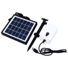 Ground Plug Type Solar Oxygen Pump Weather Resistant Solar Powered