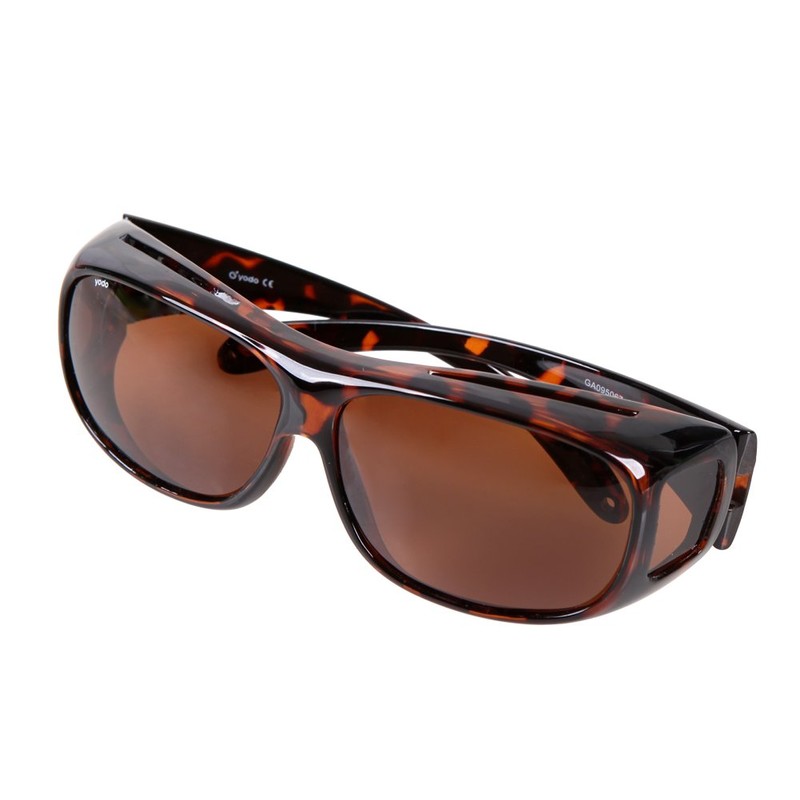 yodo Fit Over Glasses Sunglasses with Polarized Lenses for Men
