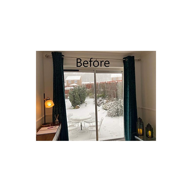 Twin Pack BIPPS Curtain Spacers Perfect Pleats Perfect Curtains in
