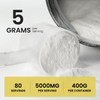 UpNourish Micronized Creatine Monohydrate Powder 400 G - Unflavored Vegan