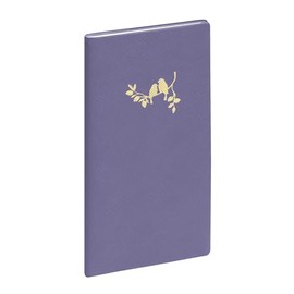 Exacompta - Ref 1701267E - 1 Pocket Diary SAS 17 Elise 9 x 17.5 cm Weekly Diary September 2025 to August 2026 - Purple