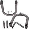 Universal Shock Hoop Kit for Toyota Pickup 1979-1995, 4Runner 1985-1995, Adjustable Tube Shock Hoops Towers for 12" to 14" Shocks