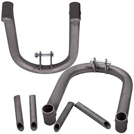 Universal Shock Hoop Kit for Toyota Pickup 1979-1995, 4Runner 1985-1995, Adjustable Tube Shock Hoops Towers for 12" to 14" Shocks