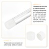 sourcing map 5pcs 70mm(2 3/4") Rubber End Caps, Round Vinyl