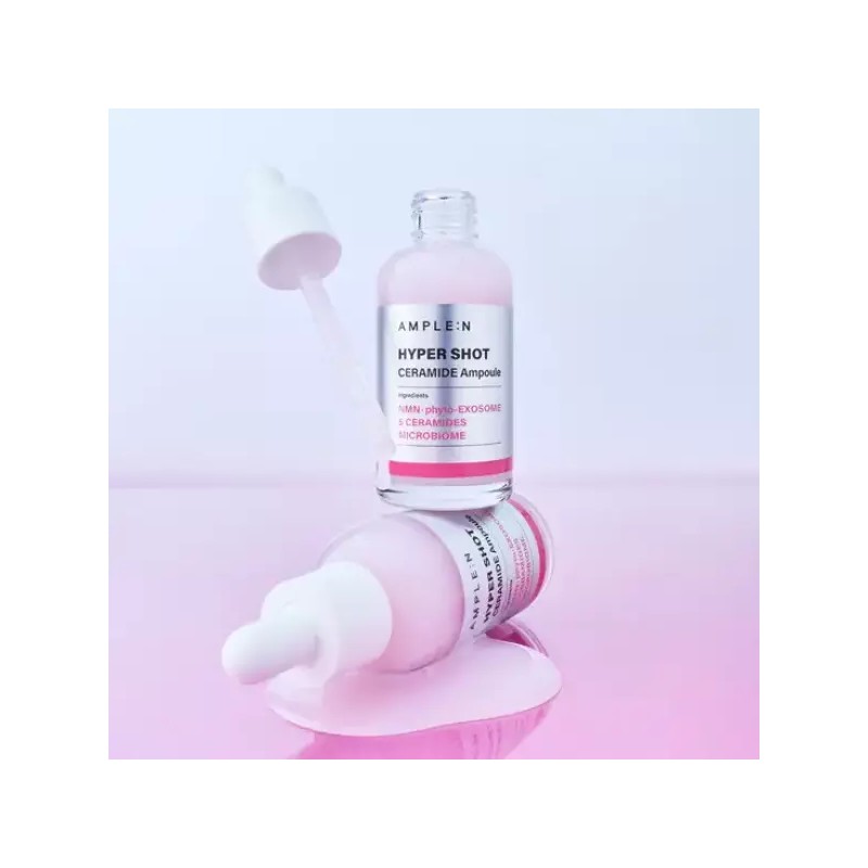 Koreana 앰플엔 하이퍼샷 세라마이드 앰플 50ml (밀도장벽앰플) Ampuln Hyper Shot