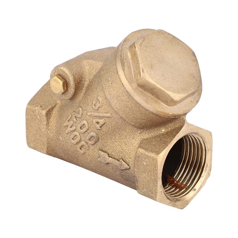 Check Valve NPT 3/4 inch Thread Brass Check Valve Y-Type