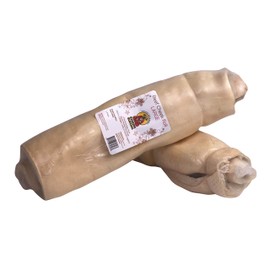 Barking Buddha Original Beef Cheek Rolls | Super Thick | All Natural Rawhide Alternative No Hide Premium Dog Chew Sticks | Natural Beef | Large 10-12 Inch (5 Pack)