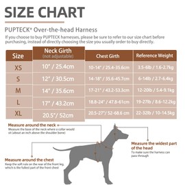 PUPTECK Dog Harness Small Dog Soft Mesh Pet Puppy Cat Comfort Padded Vest No Pull Harnesses and Lead Set