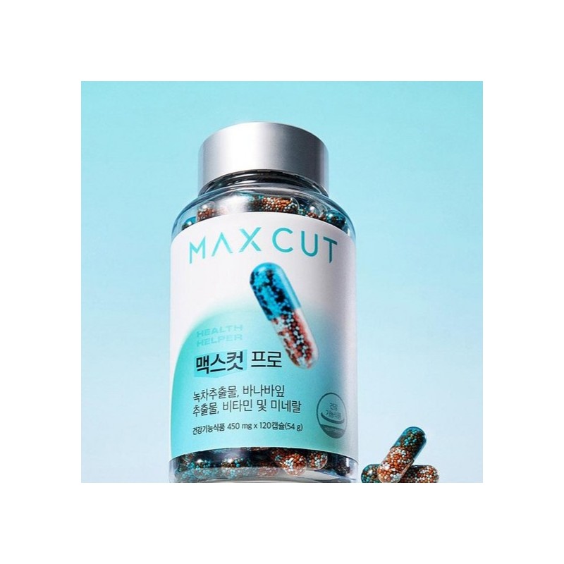 헬스헬퍼 맥스컷 프로, 120정, 1개 Health Helper Max Cut Pro,