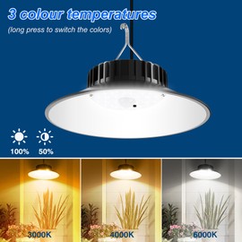 NATPOW Solar Pendant Lamp for Outdoor Indoor Use with Motion Sensor, Solar Lights for Outdoor Hanging, IP65 Waterproof 3000 K - 6000 K Dimmable Solar Pendant Light Hanging Lights for Indoor Garden