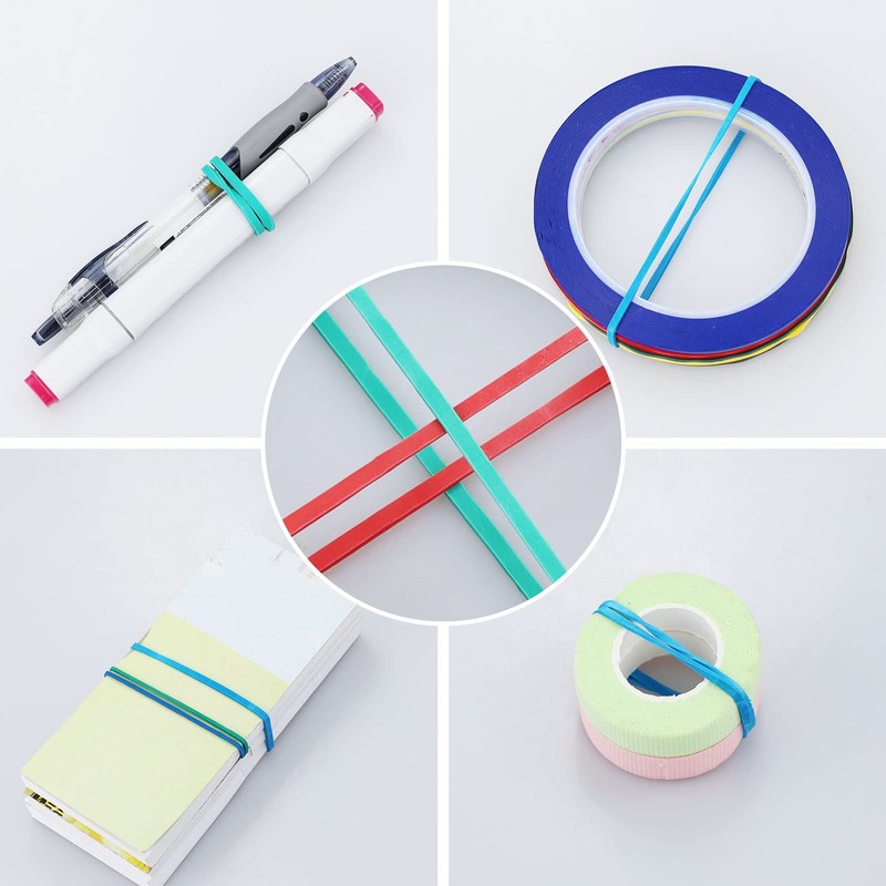 Rubber Bands Coloured,Rubber Band Ball, Elastic Band Ball Document Organizing