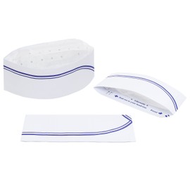 KingSeal Disposable Cook's Cap - 100 Each