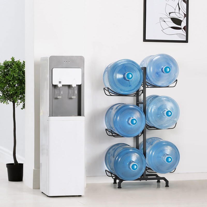 MOOACE 5 Gallon Water Jug Holder & Dispenser - 4