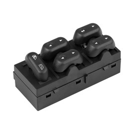 CMRDQD 5L1Z14529AA Driver Side Power Window Switch Compatible with Ford Crown Victoria F150 Expedition, Lincoln Mark LT, Mercury Marauder Grand Marquis Replace 4L1Z14529AAA, 5L1Z14529AAA