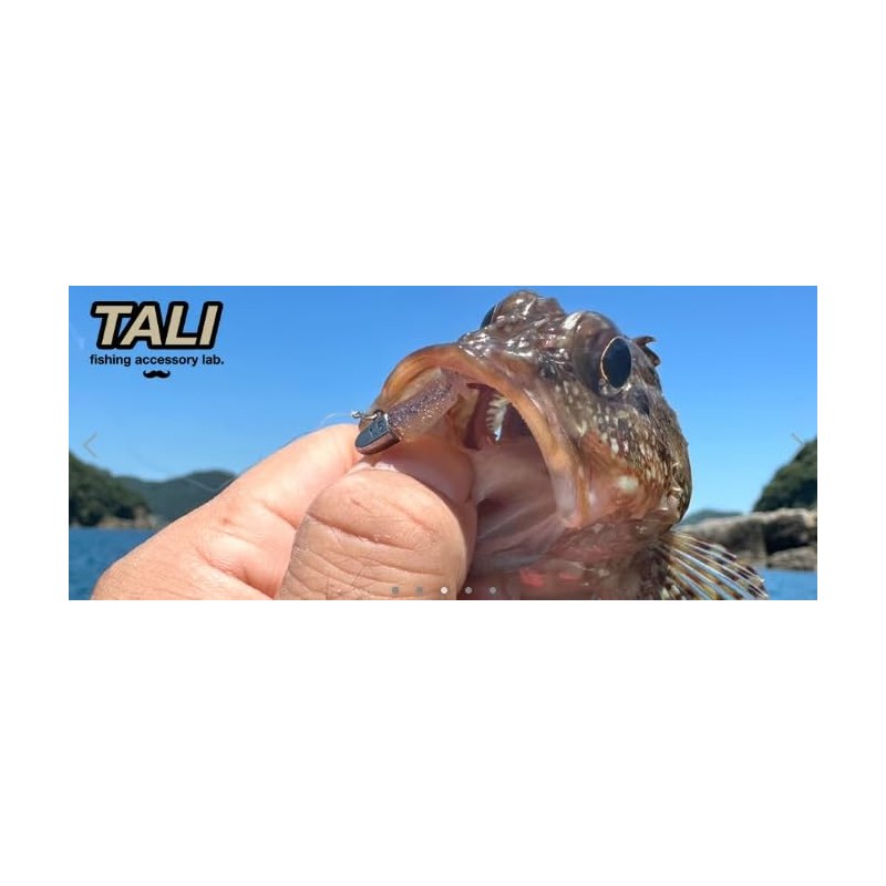 TALI Attack Circle 1.8 inch Ajing Worm (Water Pink)