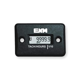 Tachometer/Hour Meter, LCD, Surface Mount