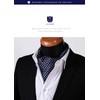 HISDERN Men's RC-01 Silk Ascot Tie, Neckerchief Scarf, Fashion Paisley