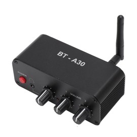 Tonysa BT Sound Preamp, Bluetooth Sound Preamp 20DB Dual Operational Amplifier NE5532 Stereo Preamp with 3.5mm Connector for Phono Turntable Speaker DC