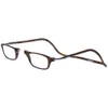 Clic Magnetic Reading Glasses, Adjustable Temple, Computer Readers, Original Expandable,