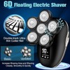 Electric Head Shaver for Bald Men, 6 in 1 Mens