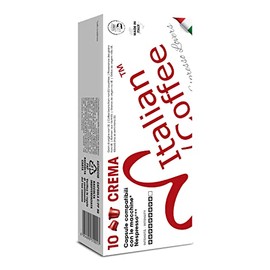 Italian Coffee for Espresso Lovers capsules compatible with Nespresso Original Line machines, Regular pods (100 Count (Pack of 1), Crema Regular)