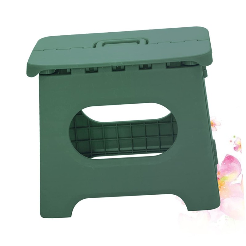 MERRYHAPY Pure Folding Stool Small Stool Fold Stool Lightweight Compact