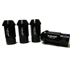 20PC Piece Acura Integra Type-R RSX Type-S Base TSX NSX RDX TL Light Weight Aluminum Racing Lug Nuts 12x1.5 Black