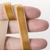 ATRBB Khaki Velvet Ribbon - 3/8 Inch Width, 10 Yards