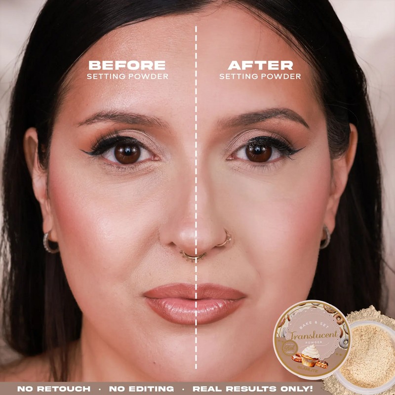 Glamlite Translucent Bake &amp; Set Powder