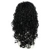 JoneTing Long Curly Wigs for Men Black Curly Wigs Funny