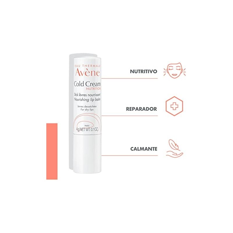 Avene Bálsamo Labial Protector, Todo Tipo De Piel, 4Gr