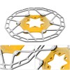 Bike Ultralight Floating Rotor Brake Disc Pad Accessory 160mm for