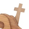 Easter Scene Decoration Handcrafted Wooden Empty Tomb Cross Decoration for