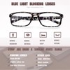 BIENCOOL Blue Light Blocking Reading Glasses,Readers for Men Women Spring