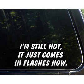 I'm Still Hot it just Comes in Flashes 9 Inches