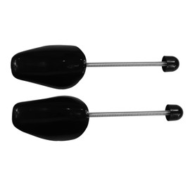 WOCTDTHW - Árboles de zapatos para zapatillas de deporte moldeador de plástico para hombres, con forma de ensanchador para botas para evitar arrugas, Negro 1 par, Spring Men