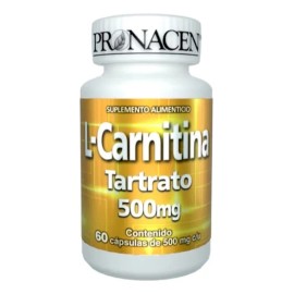 Pronacen L-carnitina Tartrato 500mg (60 Caps) Pronacen