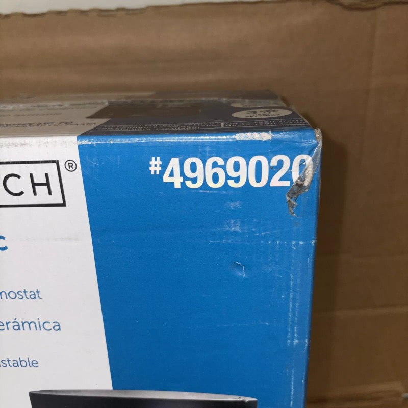 Utilitech 360 Degree Ceramic Heater With Adjustable Thermostat