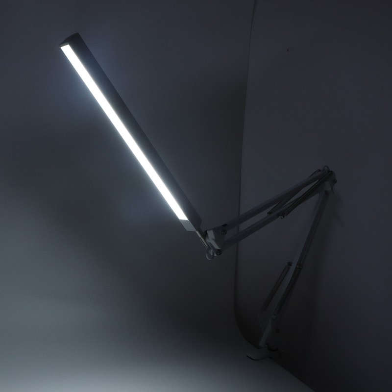 LED Swing Arm Lamp Adjustable Eye Caring Student Reading Desk