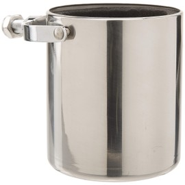 Soporte de vaso de acero inoxidable con placa de diamante, para motocicleta, bicicleta, ATV, soporte para manubrio de scooter, abrazadera ajustable, rotación de 360 grados, inserto de espuma,