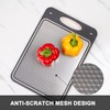 2 in 1 Stainless Steel Chopping Board & Plastic Cutting