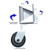 Kiavetta Heavy‑Duty Swing Gate Wheel for Vinyl | Wood |