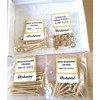 Astone Brass Screws assortments (35 10g Screws 1½'', 2'', 2½'')