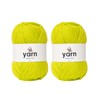 Korbond Yarn - Bright Green - 2 x 100g Acrylic