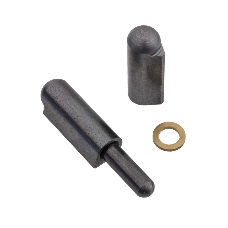Gedotec Door Hinge for Welding Metal Welding Hinges 2-Piece for
