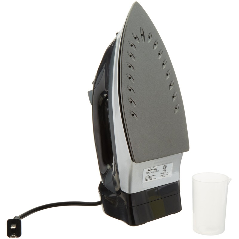 Brentwood MPI-59B Power Steam Iron Nonstick, Black