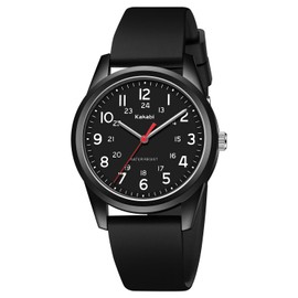 Ben Nevis Wristwatch, Men's, Analog, Exam Watch, Simple, Waterproof, Fashionable, Quartz, For Examinations, Women's, Kids, For Commuting, Banquets, Daily Life, Studying, 01-black